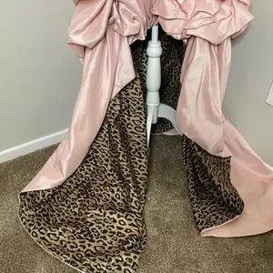 chinese dress ladies Cute Mermaid Strapless Coral Sequins Long Prom Dress with Slit AB4011801 –  Anniebride main image 0